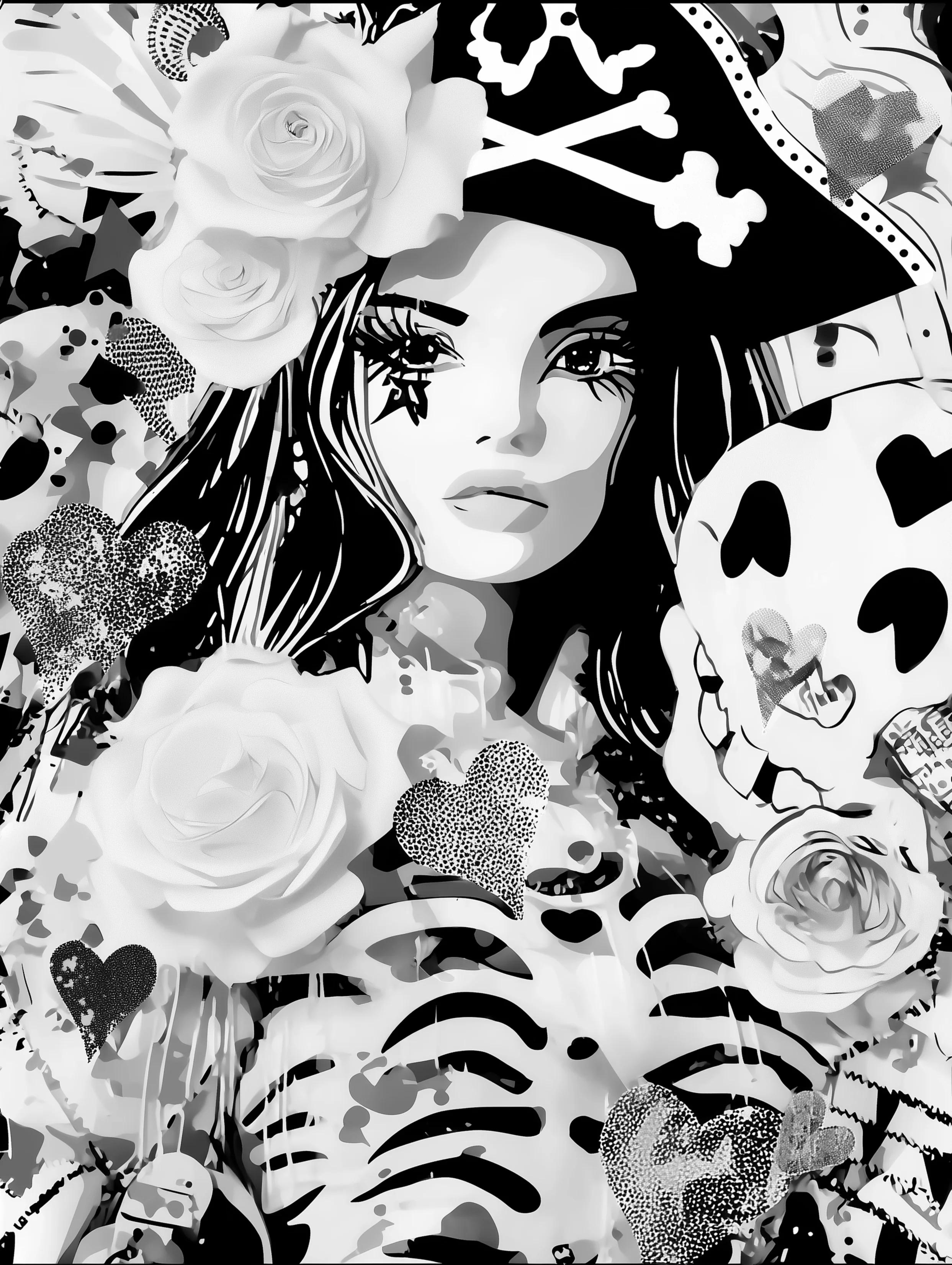 Free printable pirate coloring pages for adults featuring skeleton shirt pirate